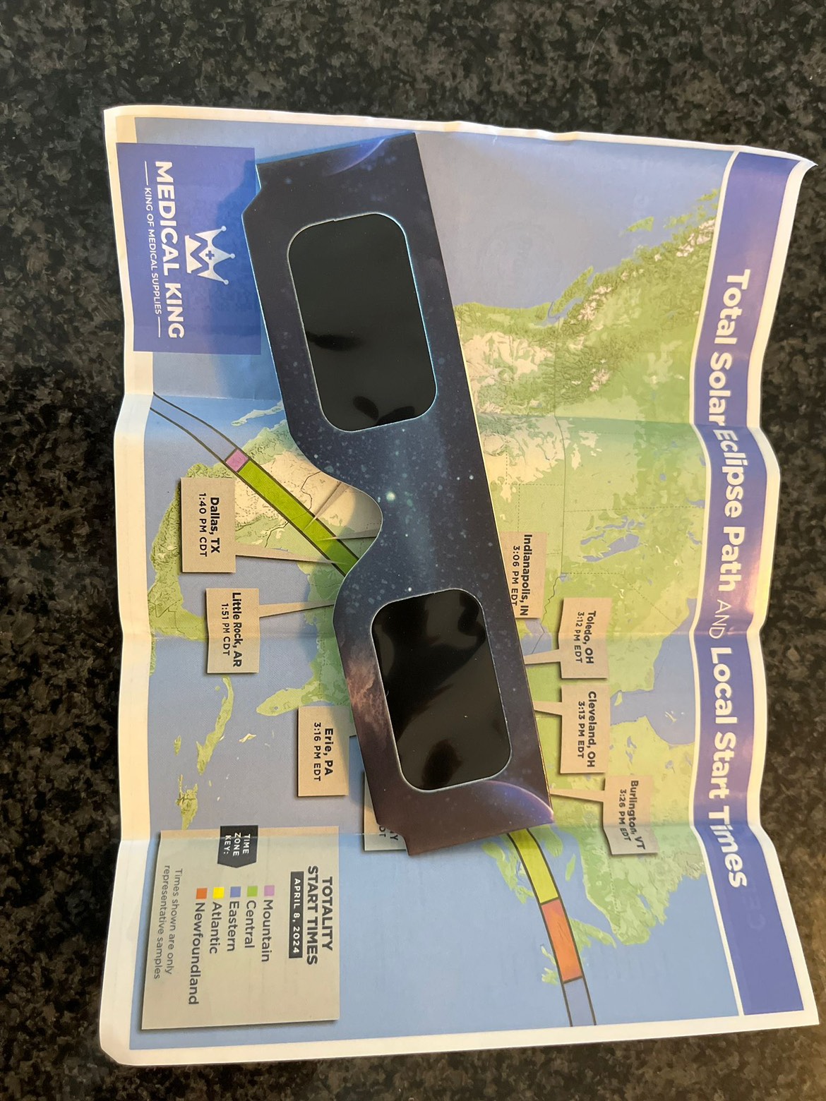 Solar eclipse glasses for quick purchase