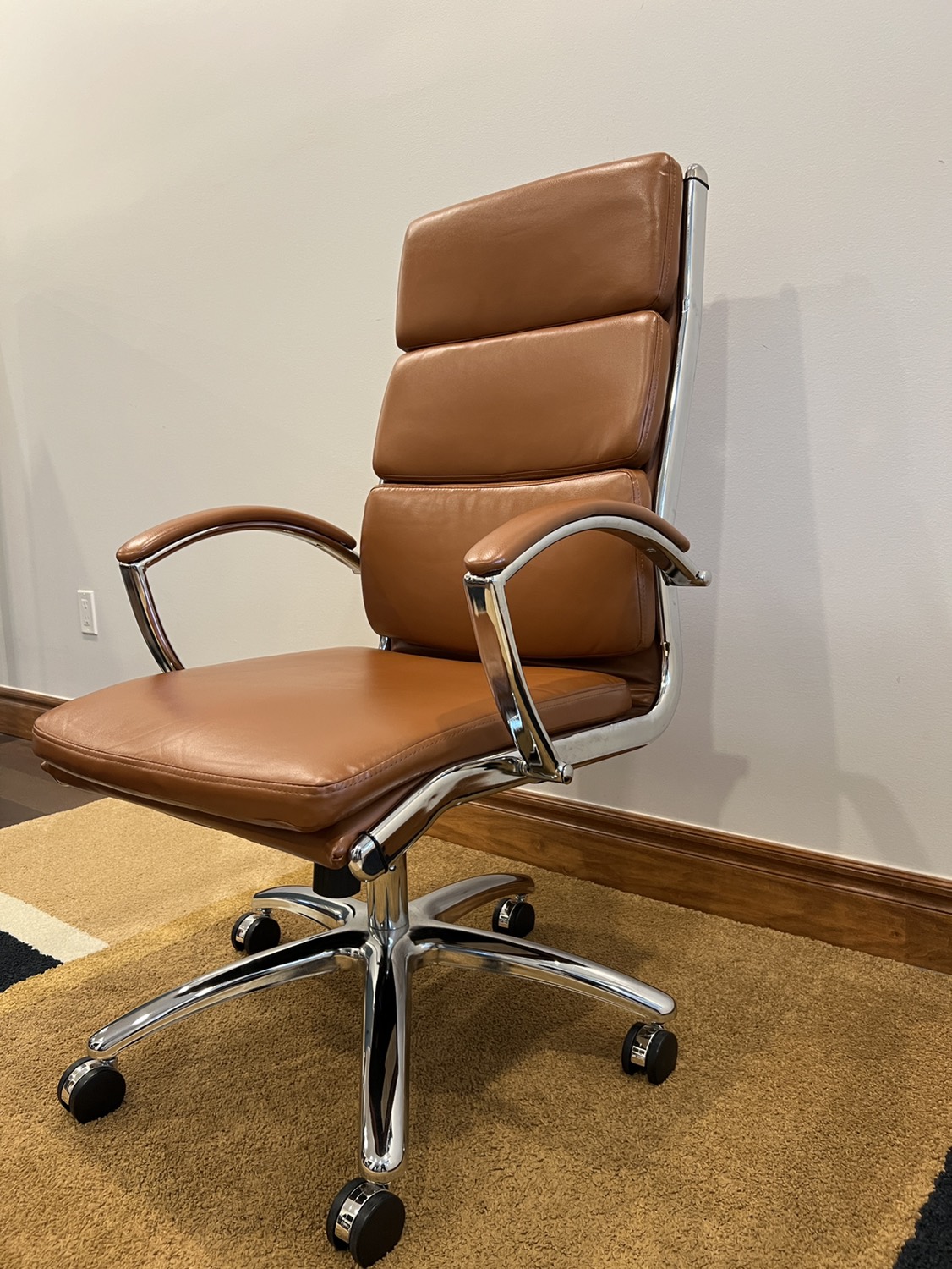 Leather Executive Office Chair - High Back - photo 5