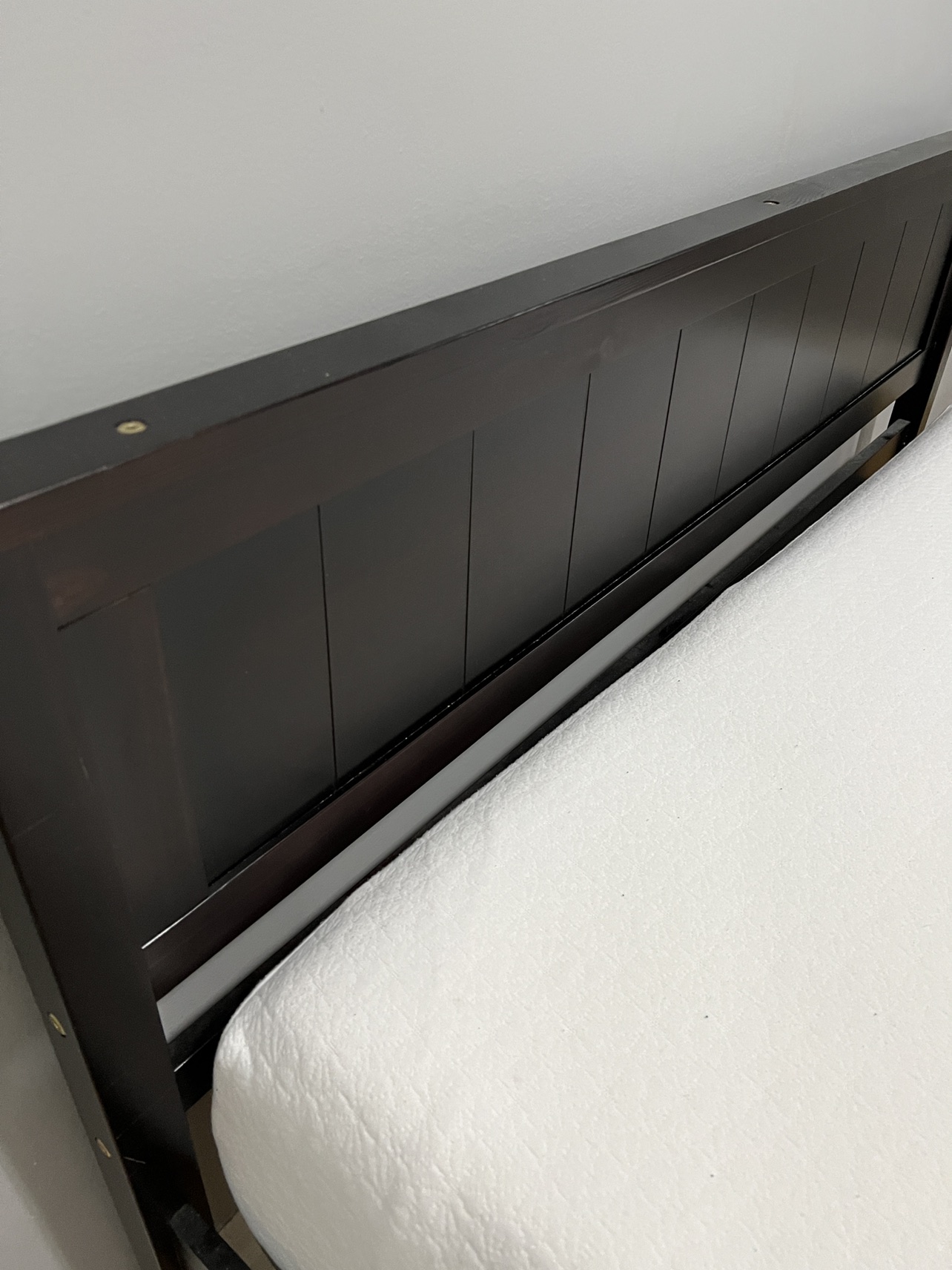 Full Sized Wooden Bed Frame - photo 3
