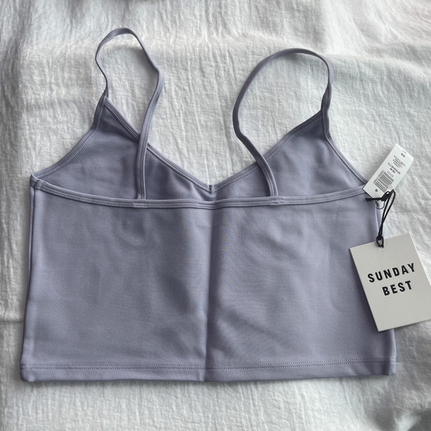 NEW Aritzia Sunday Best Spaghetti Strap Tank image indicator(2)