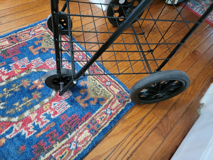 4-wheel, foldable shopping cart - photo 4