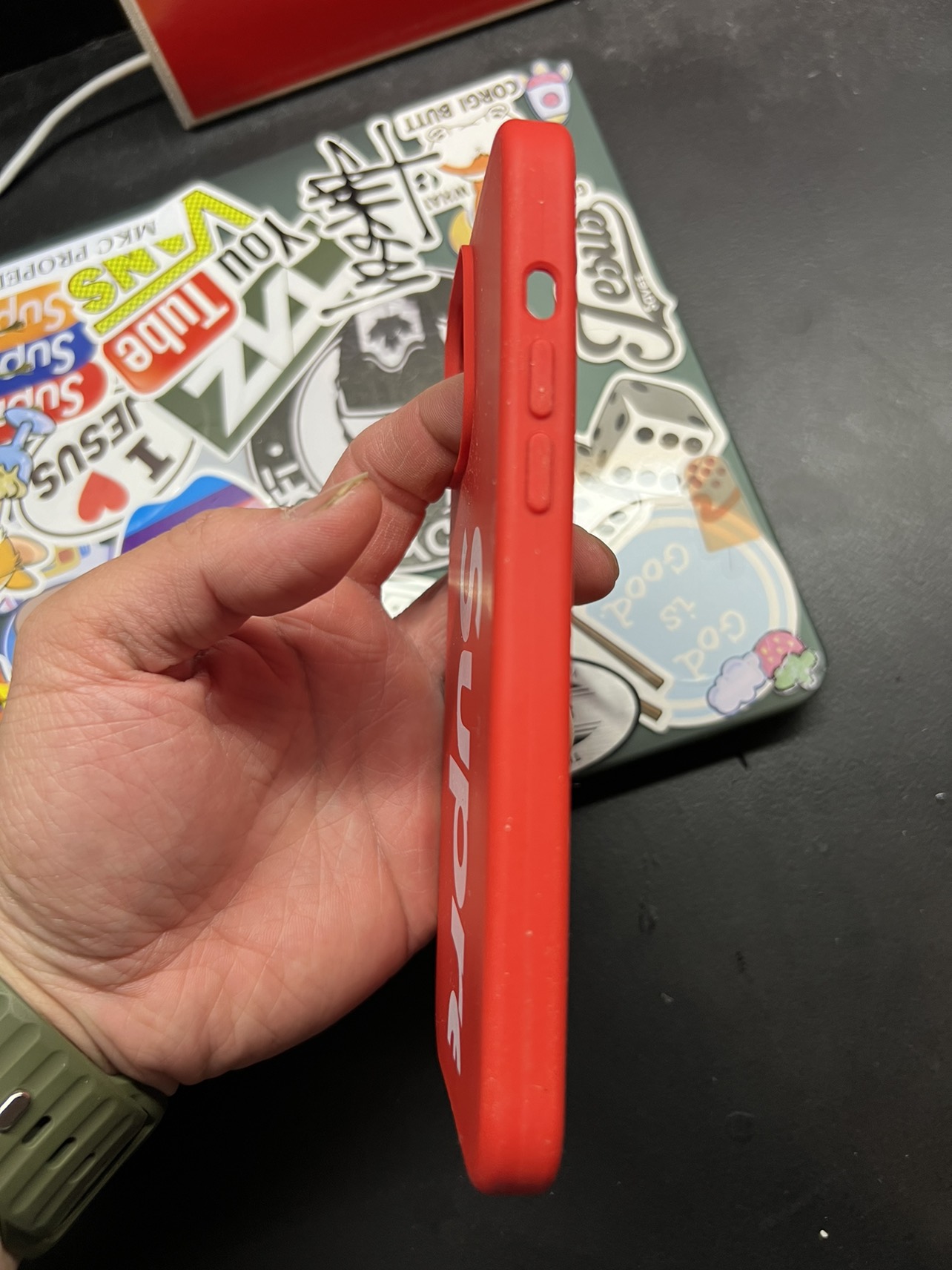 Supreme Red Case for IPhone 13 Pro Max - photo 4