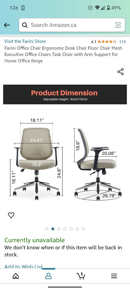 Ergonomic Office Chair - photo 3