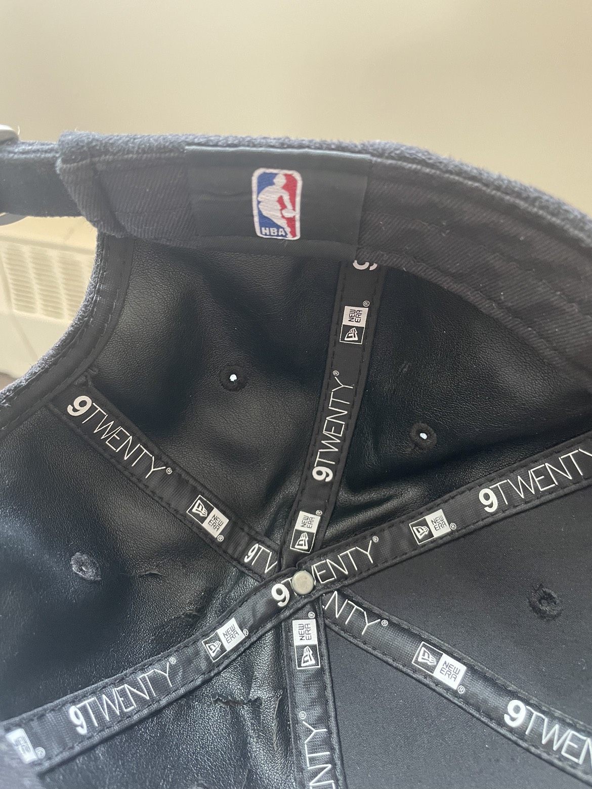 Black Velvet Raptors Hat Adjustable Strap image indicator(2)