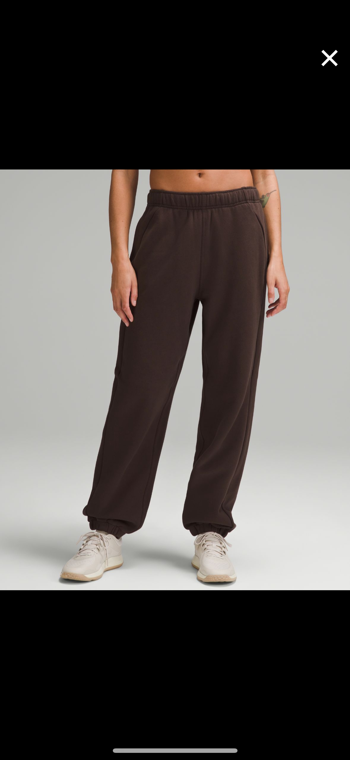 Scuba mid-rise oversized jogger - photo 2