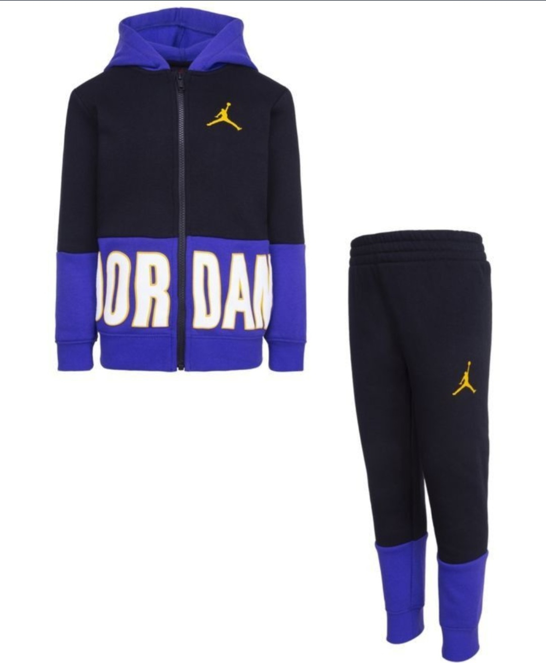 Jordan-zipped Hoodie And Joggers (Size 6 for kids) - photo 2