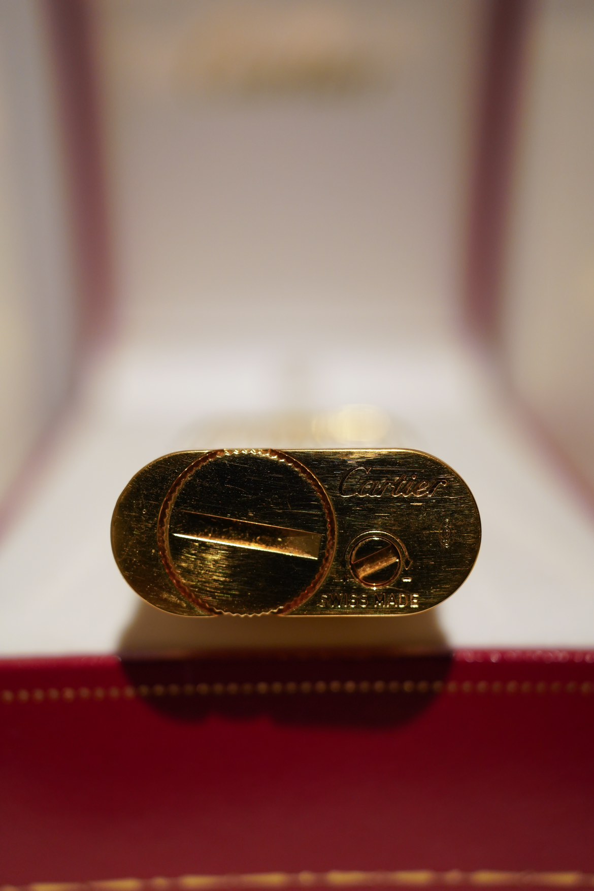 Vintage Cartier Gold Plated Lighter - photo 2