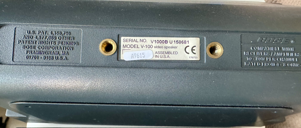 Bose v300 surround speakers - photo 3