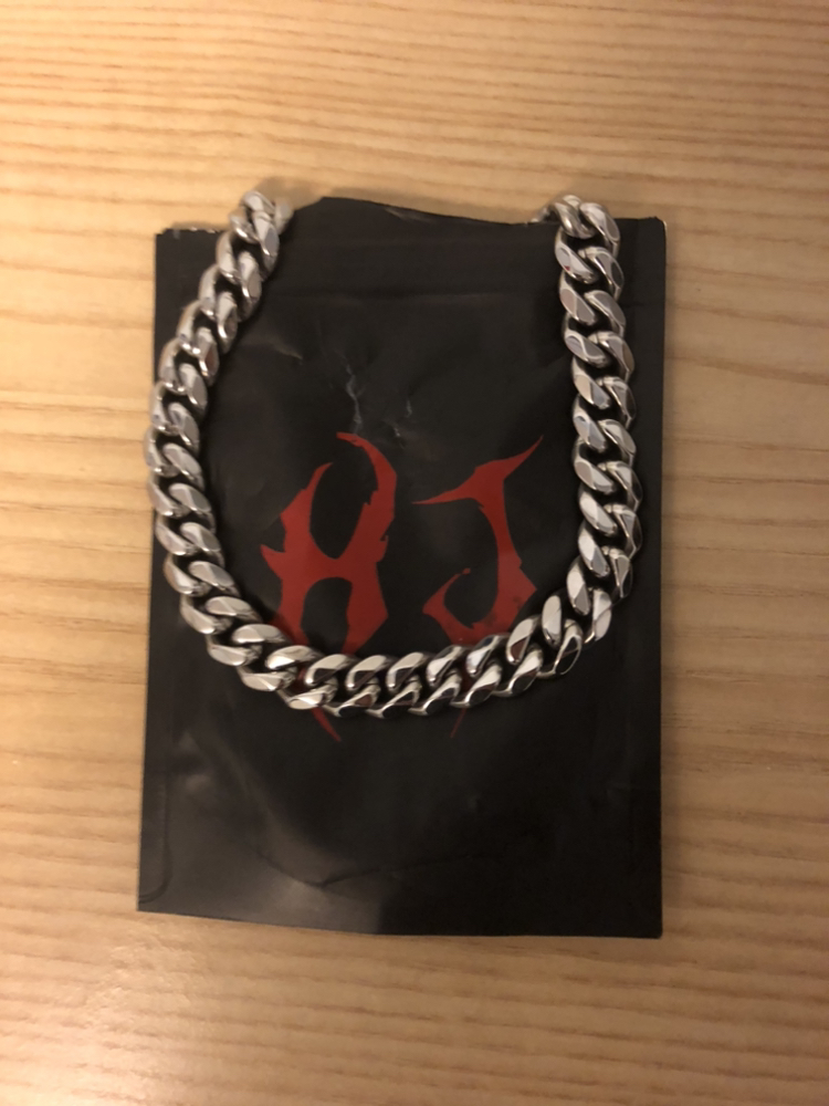 Sterling silver Cuban chain thumbnail