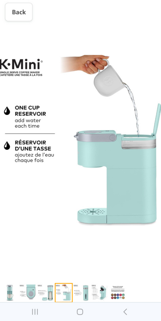 Keurig coffee machine image indicator(5)