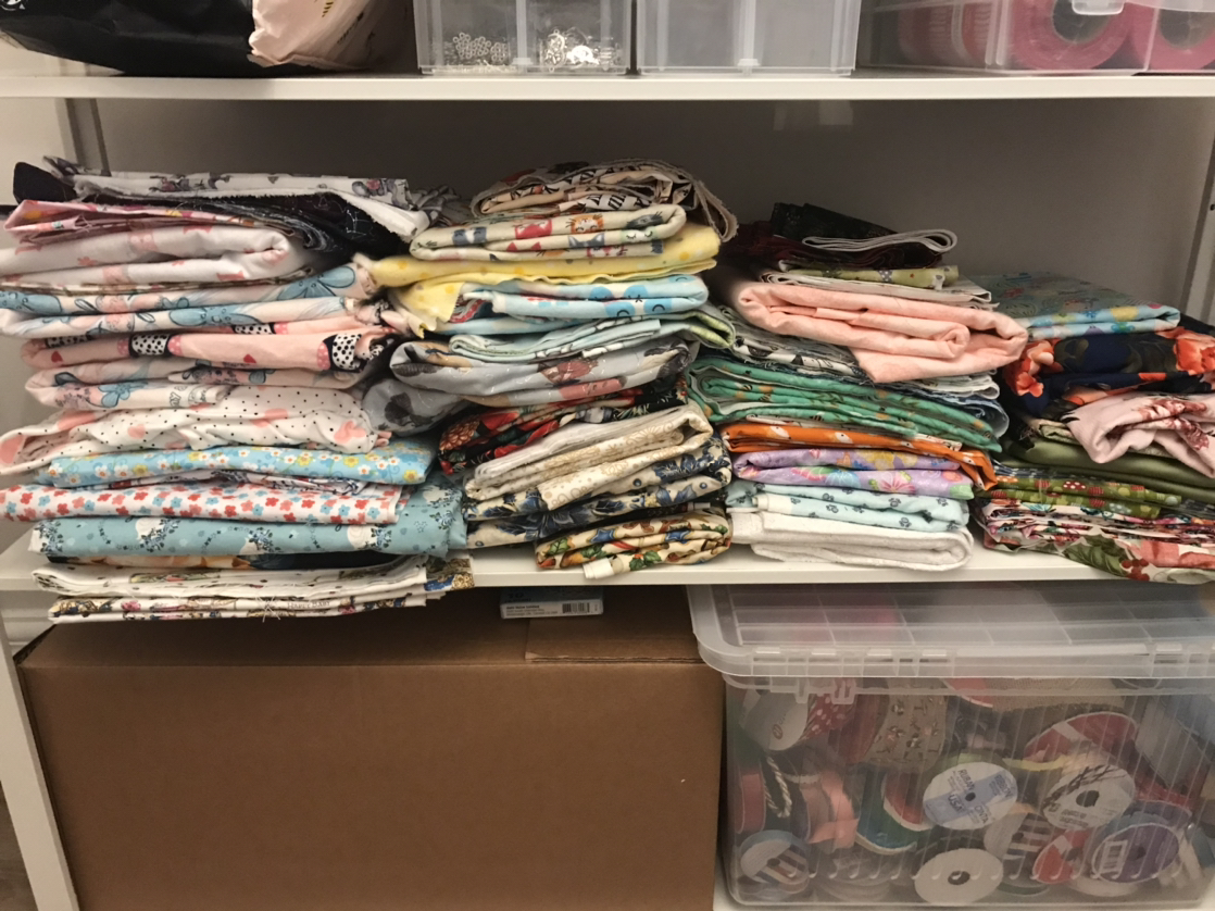 Over 50 piece fabric bundle thumbnail