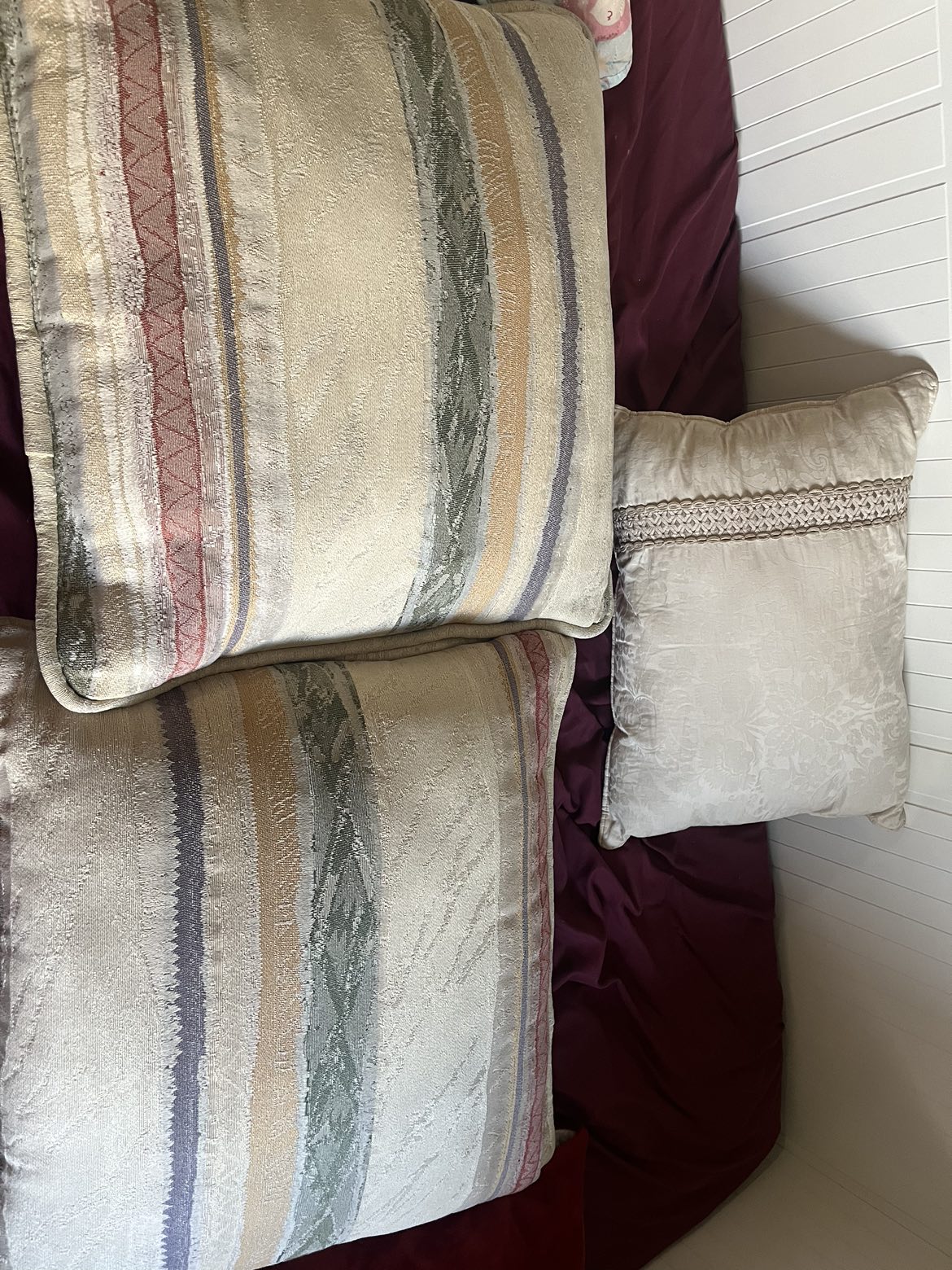 Throw pillows