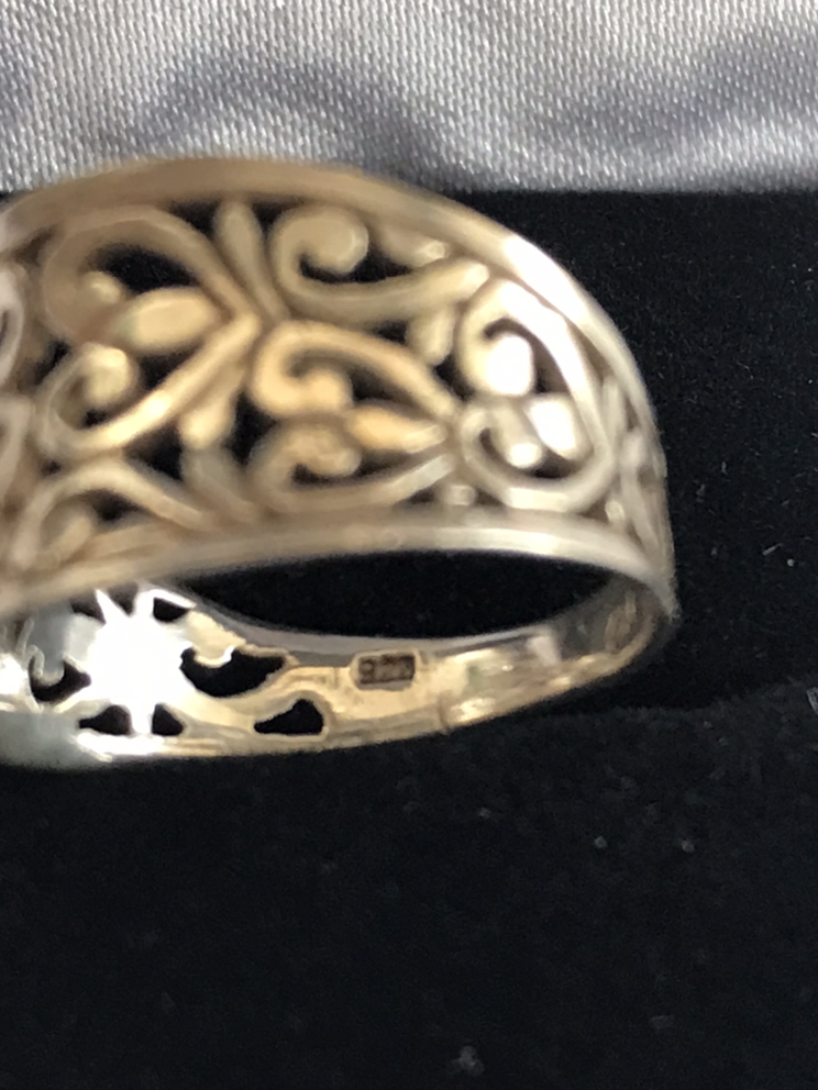 Sterling Silver Lace Ring image indicator(3)