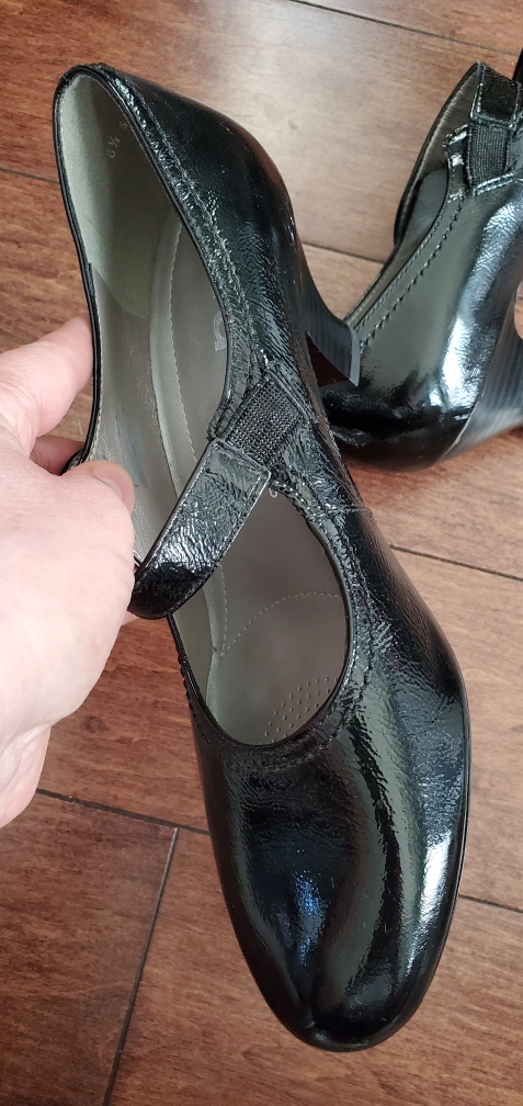 patent leather brand new shoes image indicator(4)