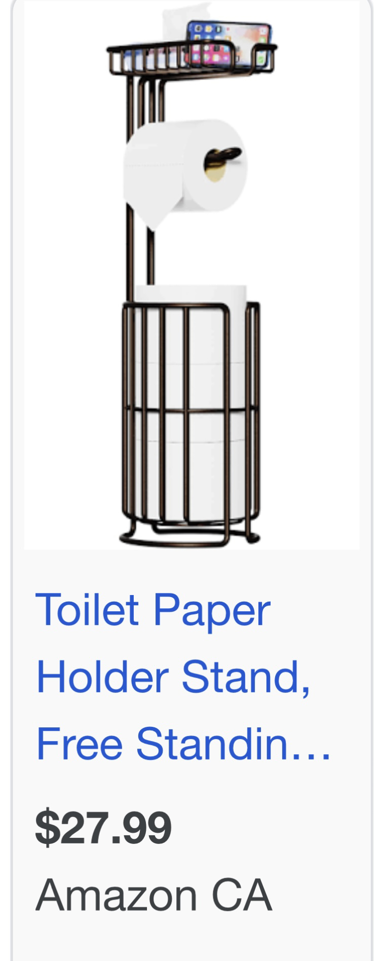 Toilet Paper Holder MOVING SALE image indicator(2)