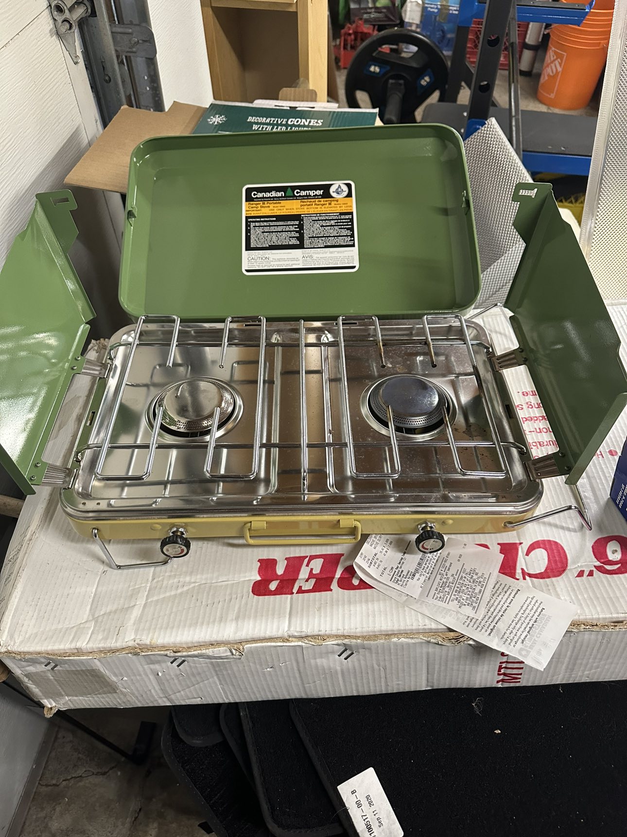 Portable propane stove thumbnail