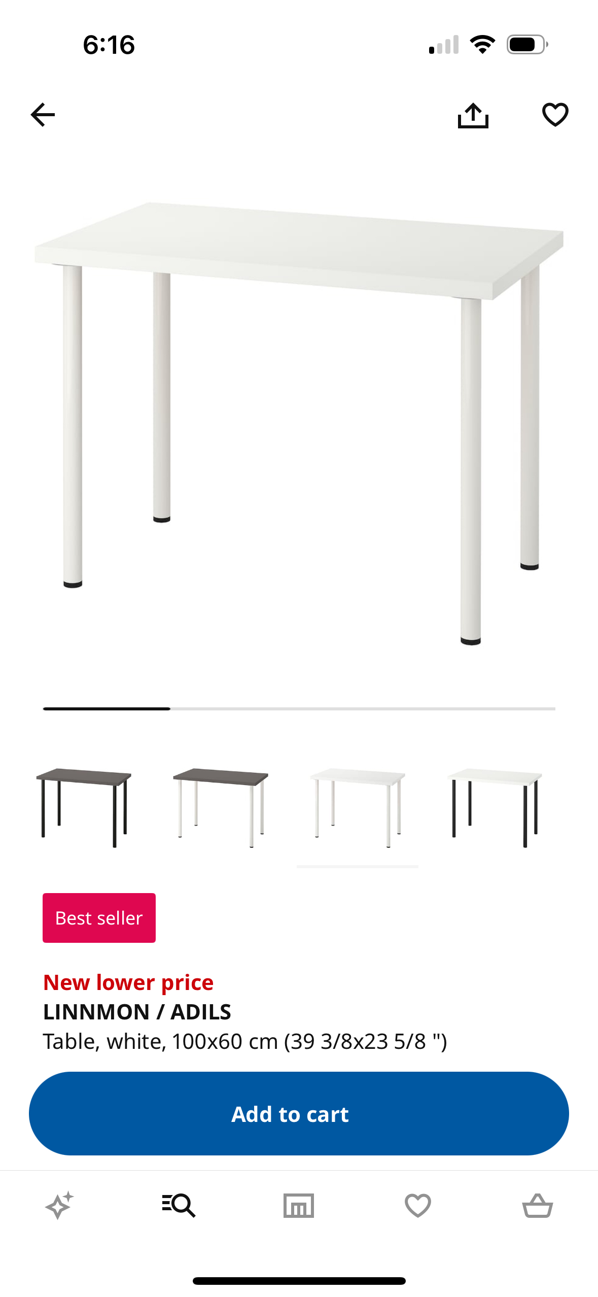 Study Table from Ikea