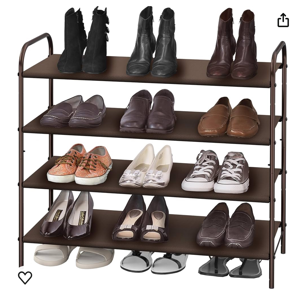 4 Tier Shoe Rack