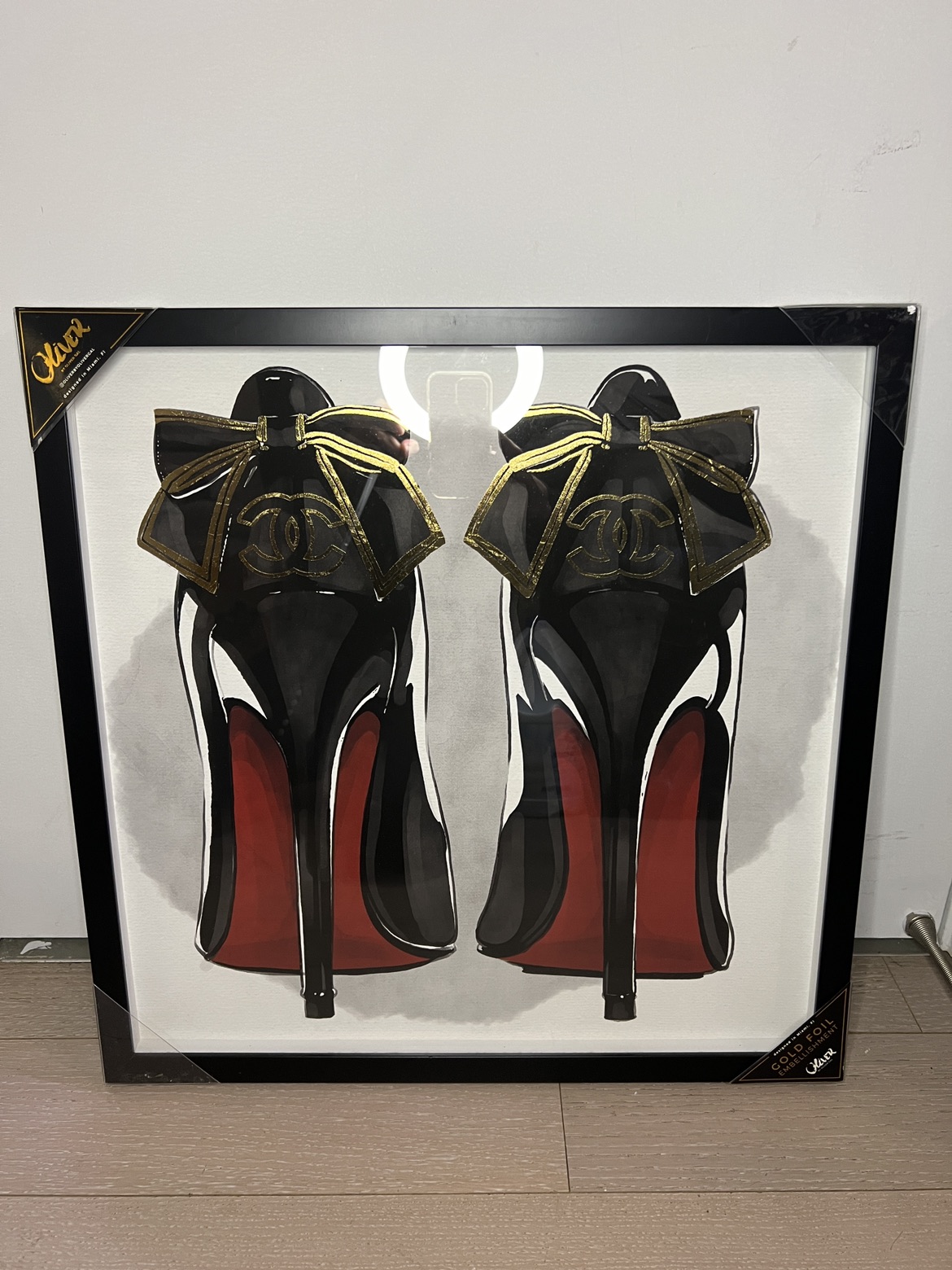 Oliver Gal “Chanel High Heels” Wall Art image indicator(2)
