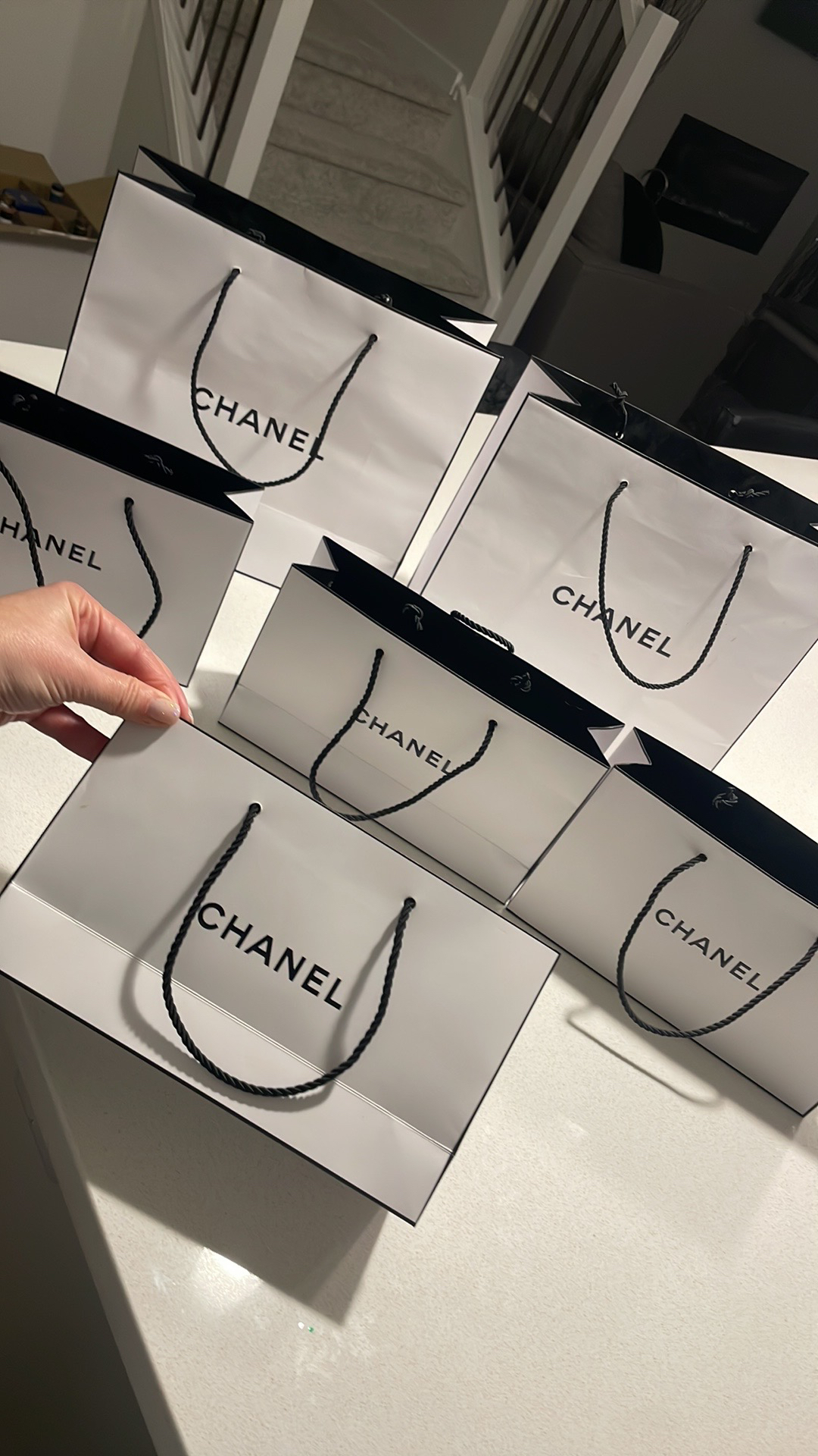 6 Chanel Paper bags - photo 5