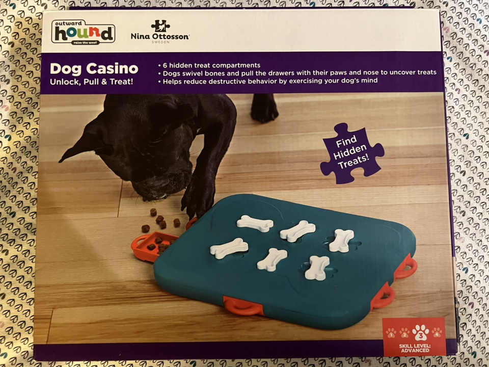 Casino Interactive Dog Treat Puzzle Toy - photo 2
