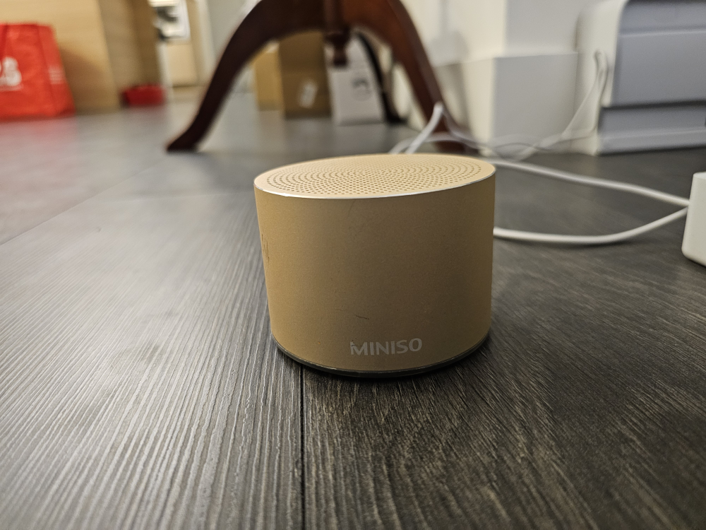 Miniso Portable Metal Bluetooth Speaker