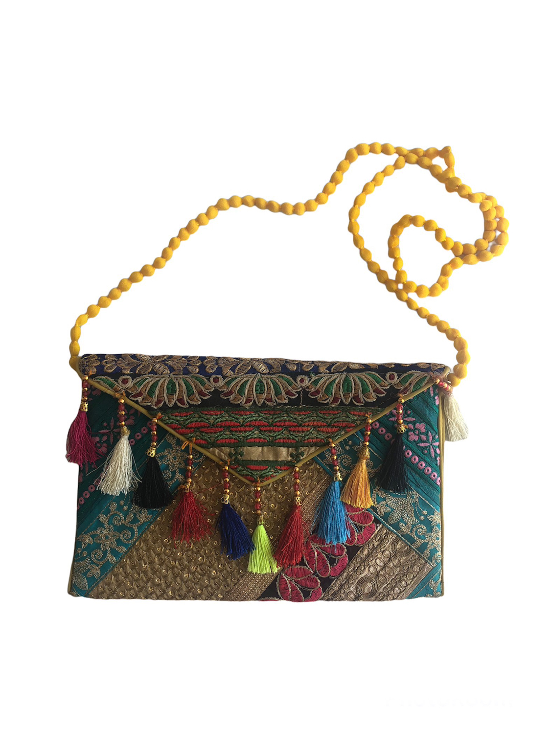 Ethnic embroided banjara clutch bag image indicator(2)