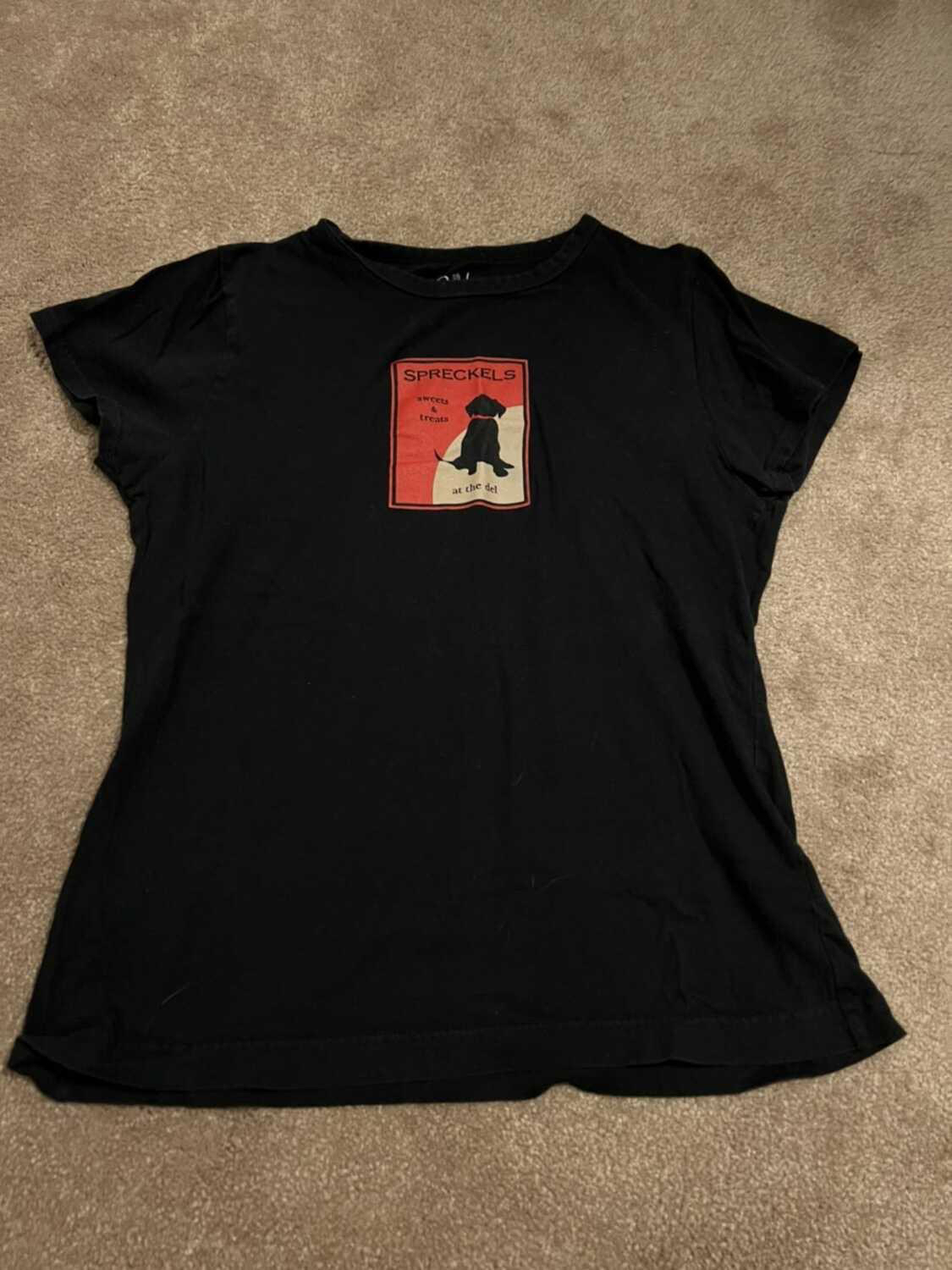 Speckles lack t-shirt- sz XL but fits like a large thumbnail