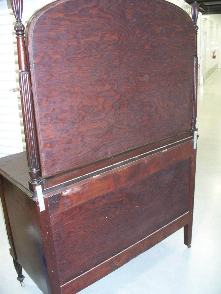 Vintage Antique Mahogany Dresser - photo 4