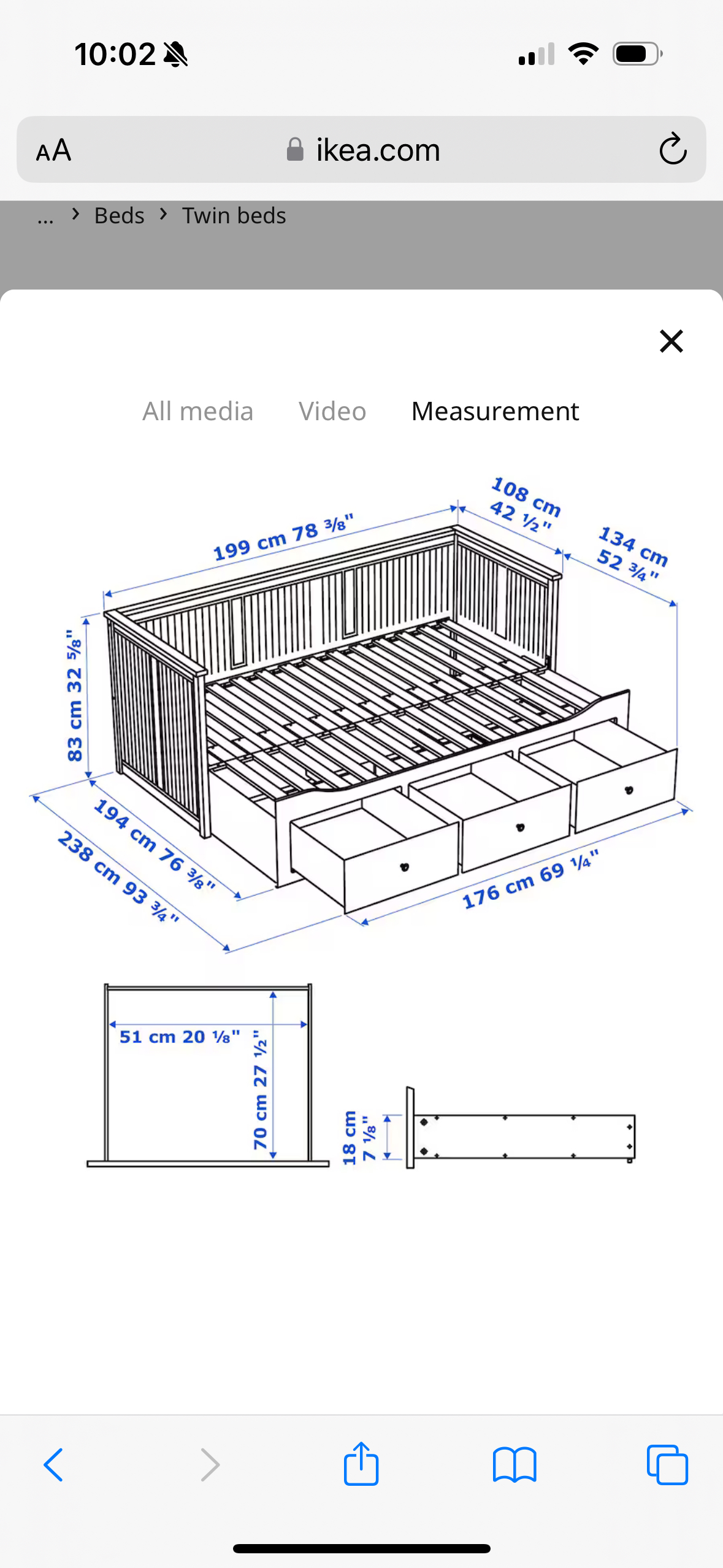 HEMNES IKEA day bed image indicator(2)