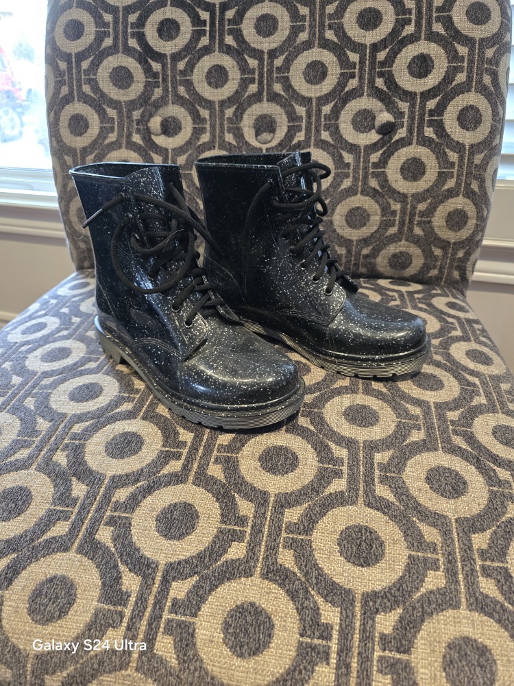 high top  rain boots