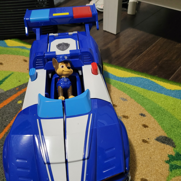 paw patrol chase car/motorcycle