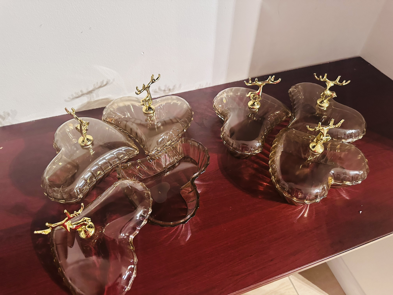8 pc dry fruits and candy tray thumbnail