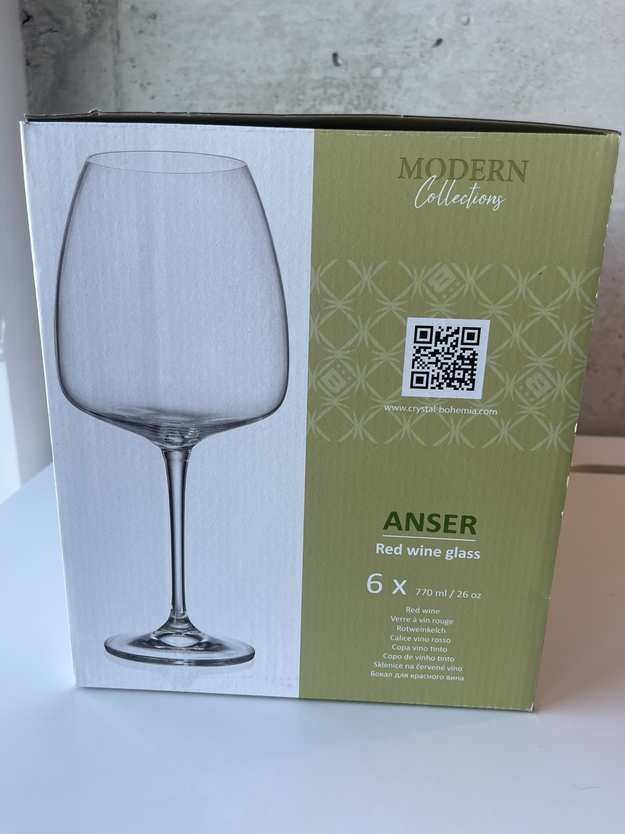 Wine glasses x6 - photo 3