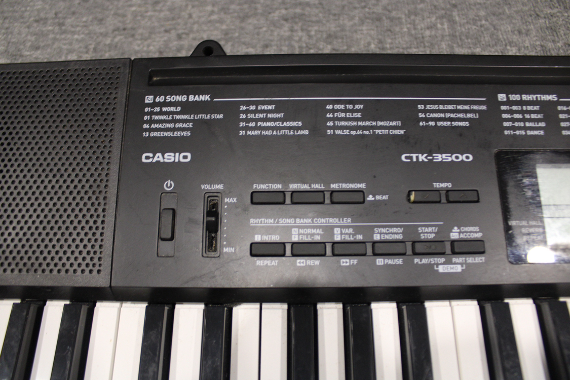CASIO CTK-3500 Keyboard - photo 2