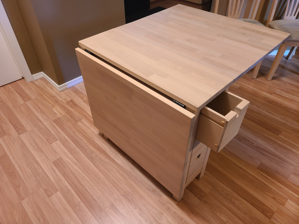 Ikea table and chairs - photo 2