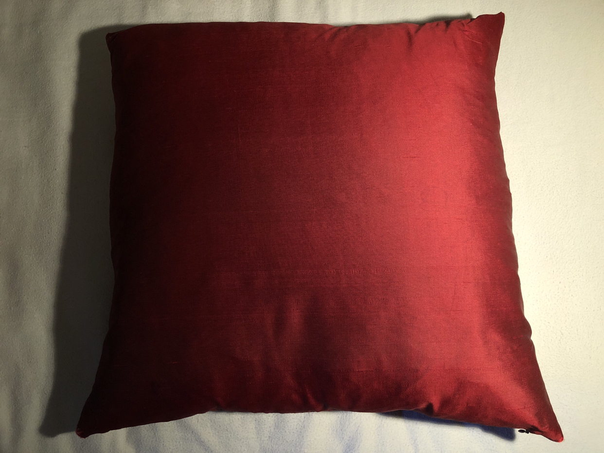Red Silk Feather Cushions image indicator(6)