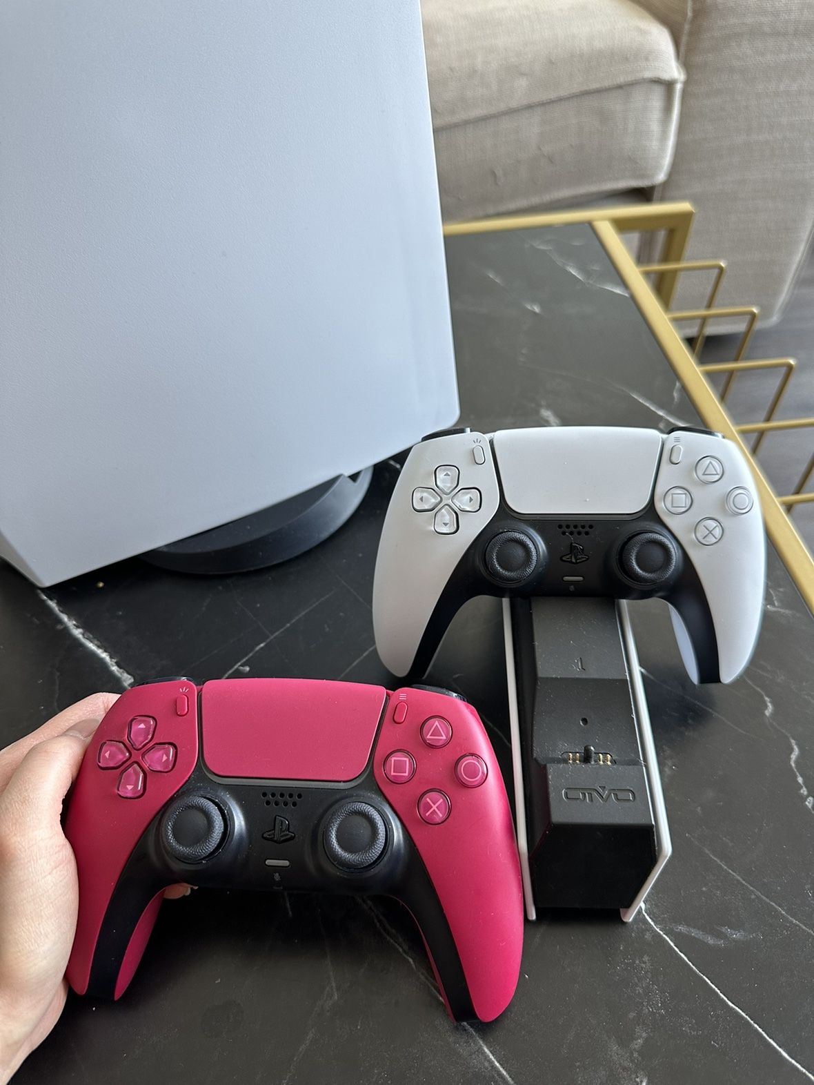 SONY PS5 Disc edition with 2 controller 🎮 - photo 2