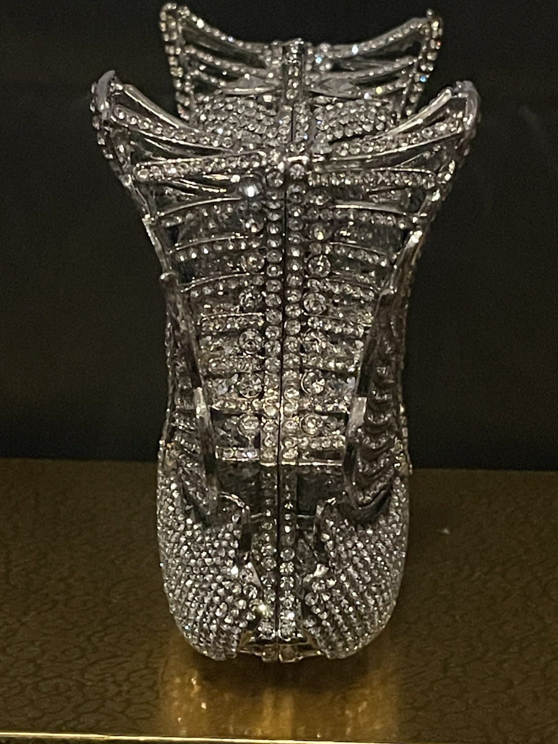 Vintage Rhinestone Swan  Purse New!! - photo 3