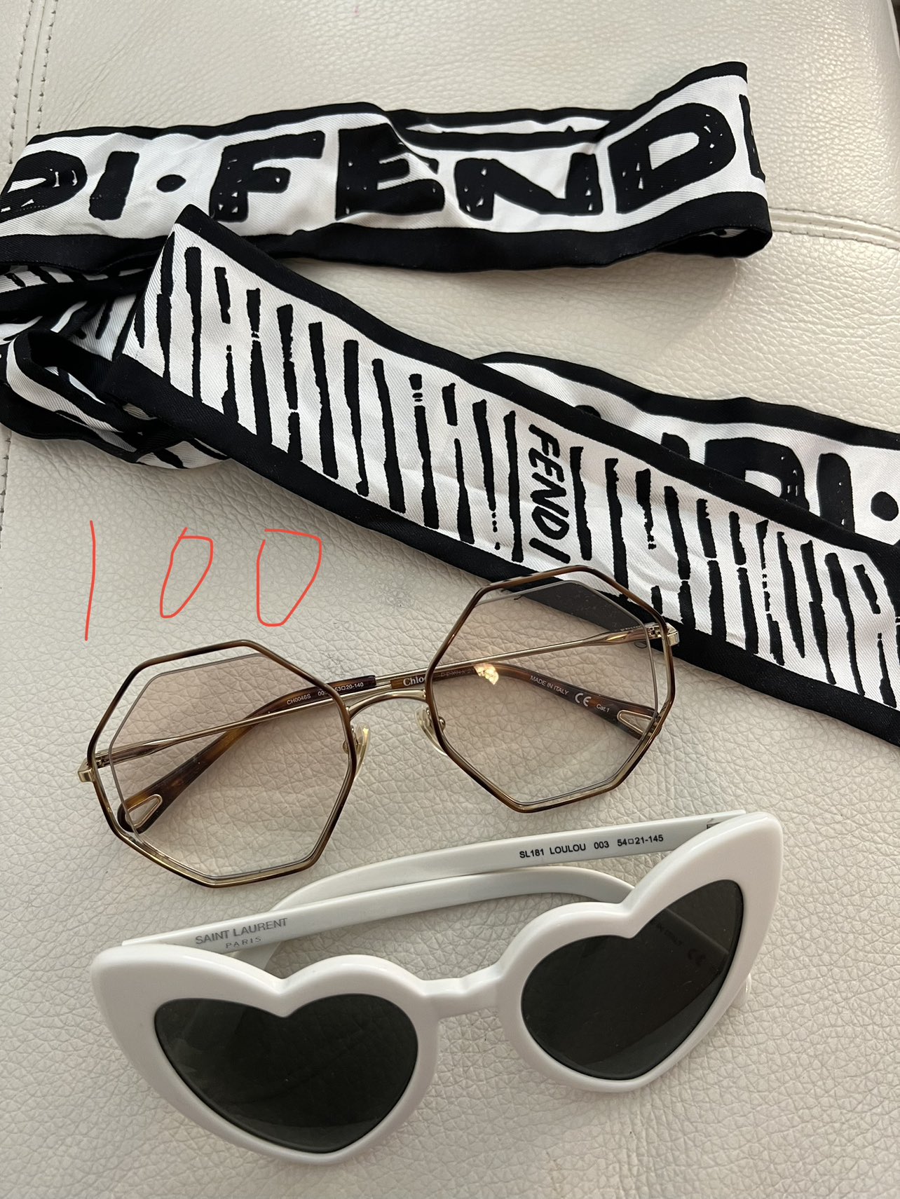 Every pic is 100 for two sunglasses (miumiu /ysl ) thumbnail