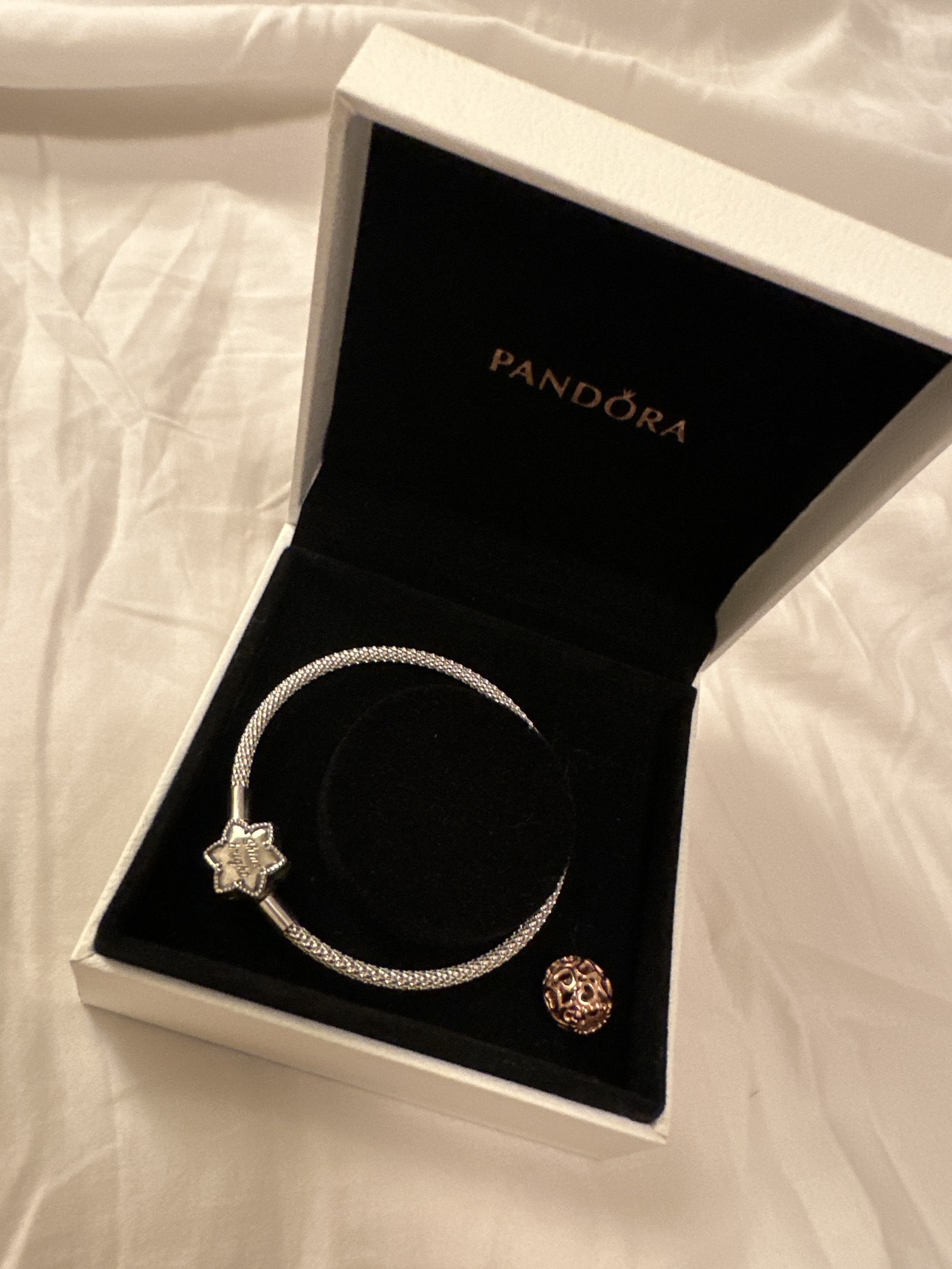 Pandora bangle with FREE charm pendant