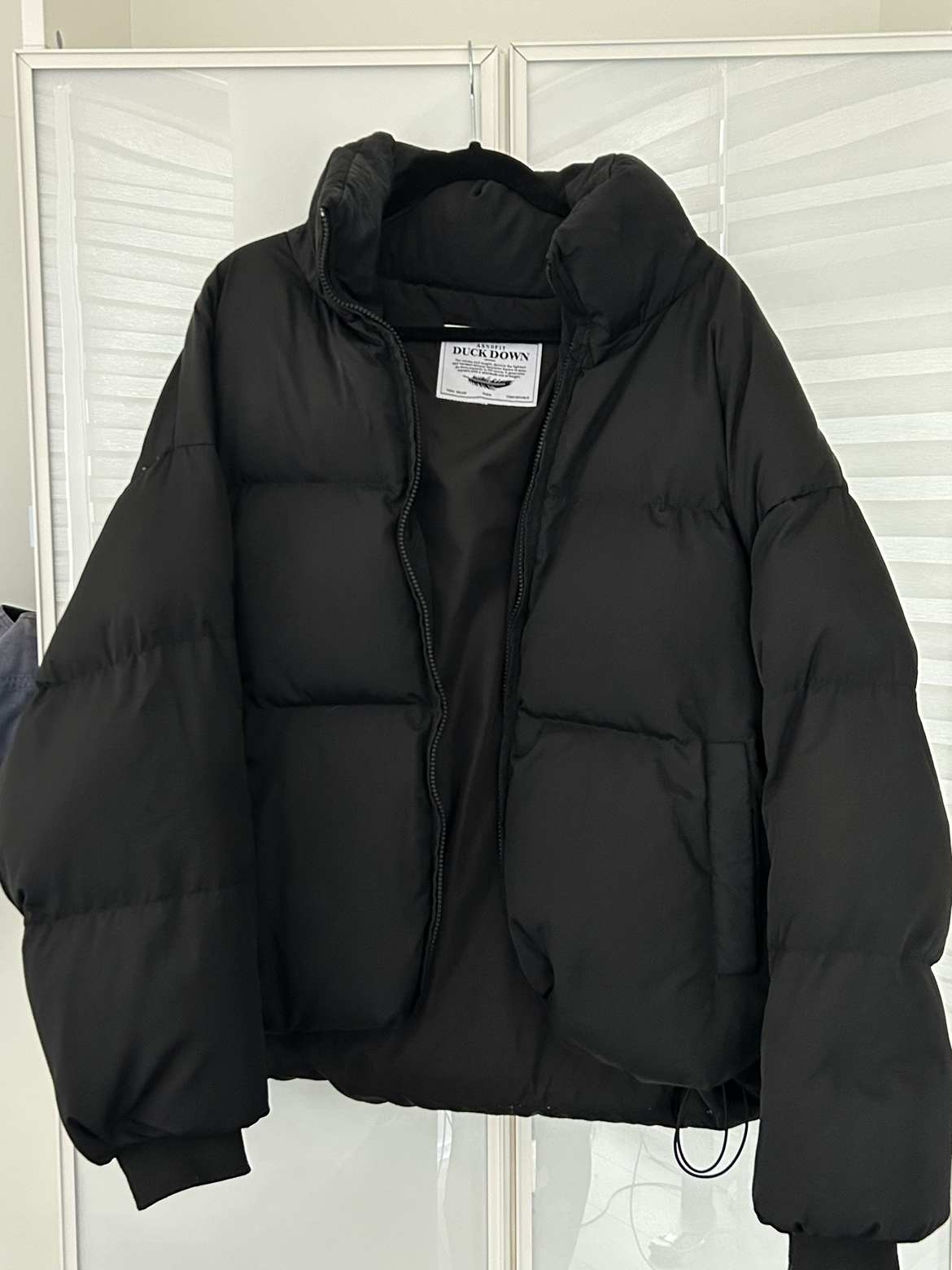 free korean duck down jacket #freecycle