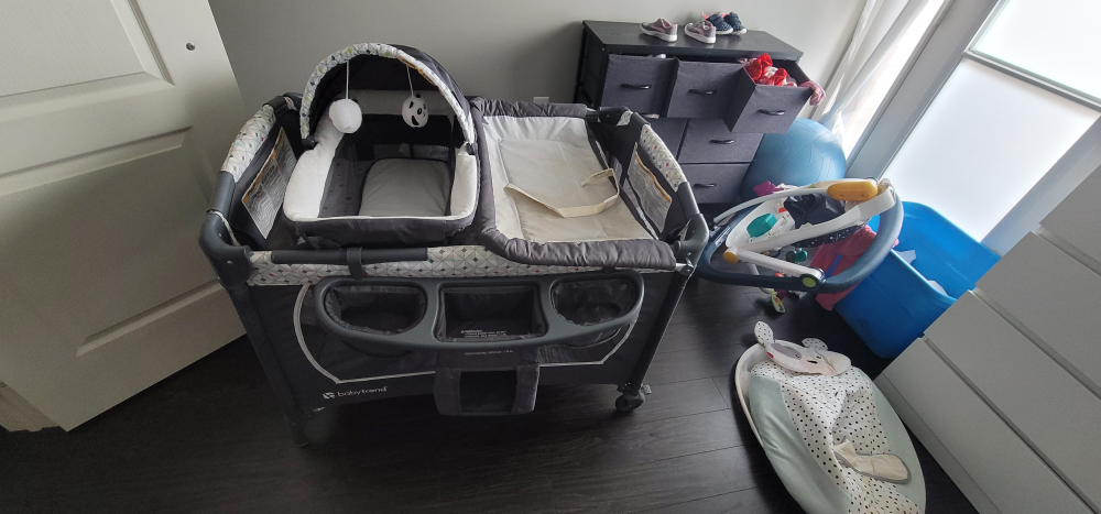 Baby Trend Nursery Den Playard. Baby crib image indicator(5)