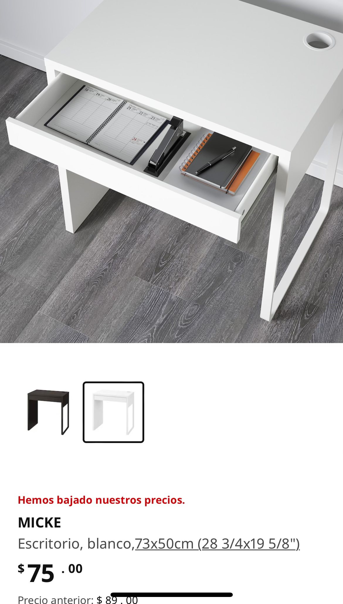 IKEA desk