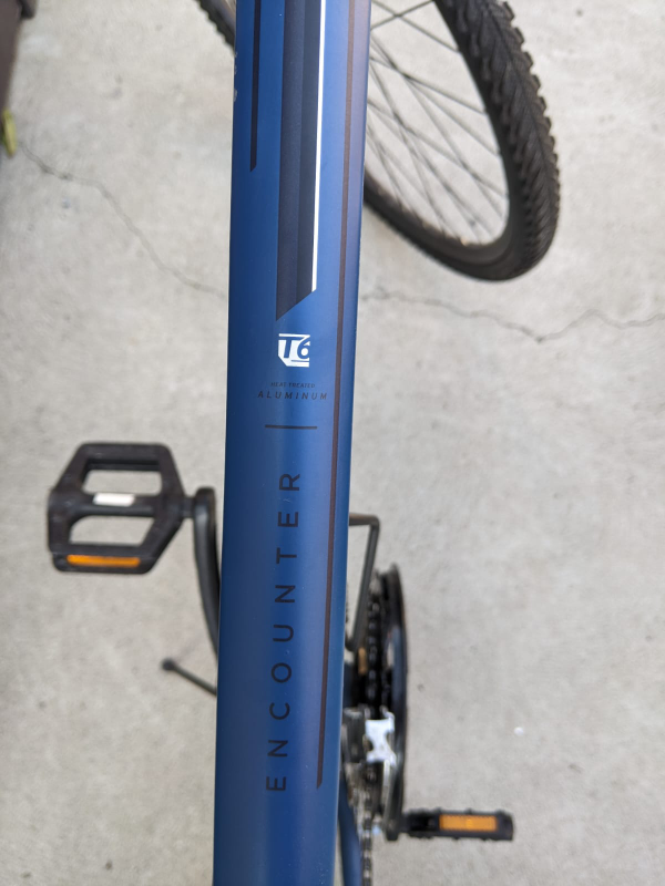 Bike - Raleigh Encounter Hybrid Bike, 700C, Blue - photo 3