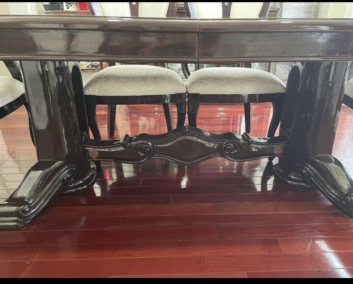 7 Piece Dining Table Set (Includes Extendable Centre Piece) - photo 5
