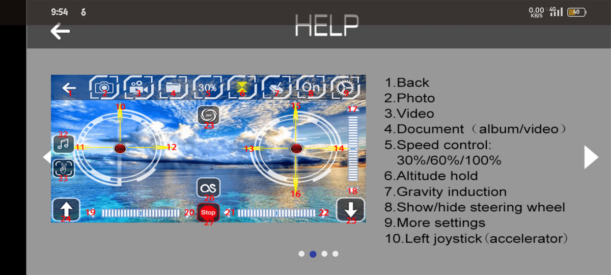 ZUHAFA FOLDING DRONE 1080P CAMERA image indicator(8)