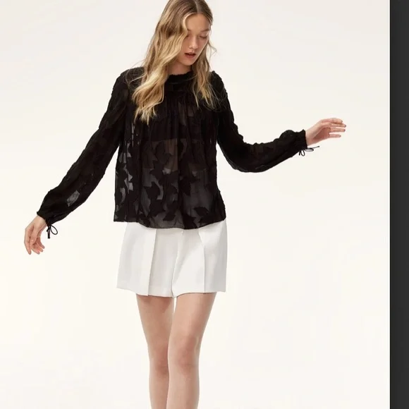 Aritzia Wilfred Lourdes blouse sz S