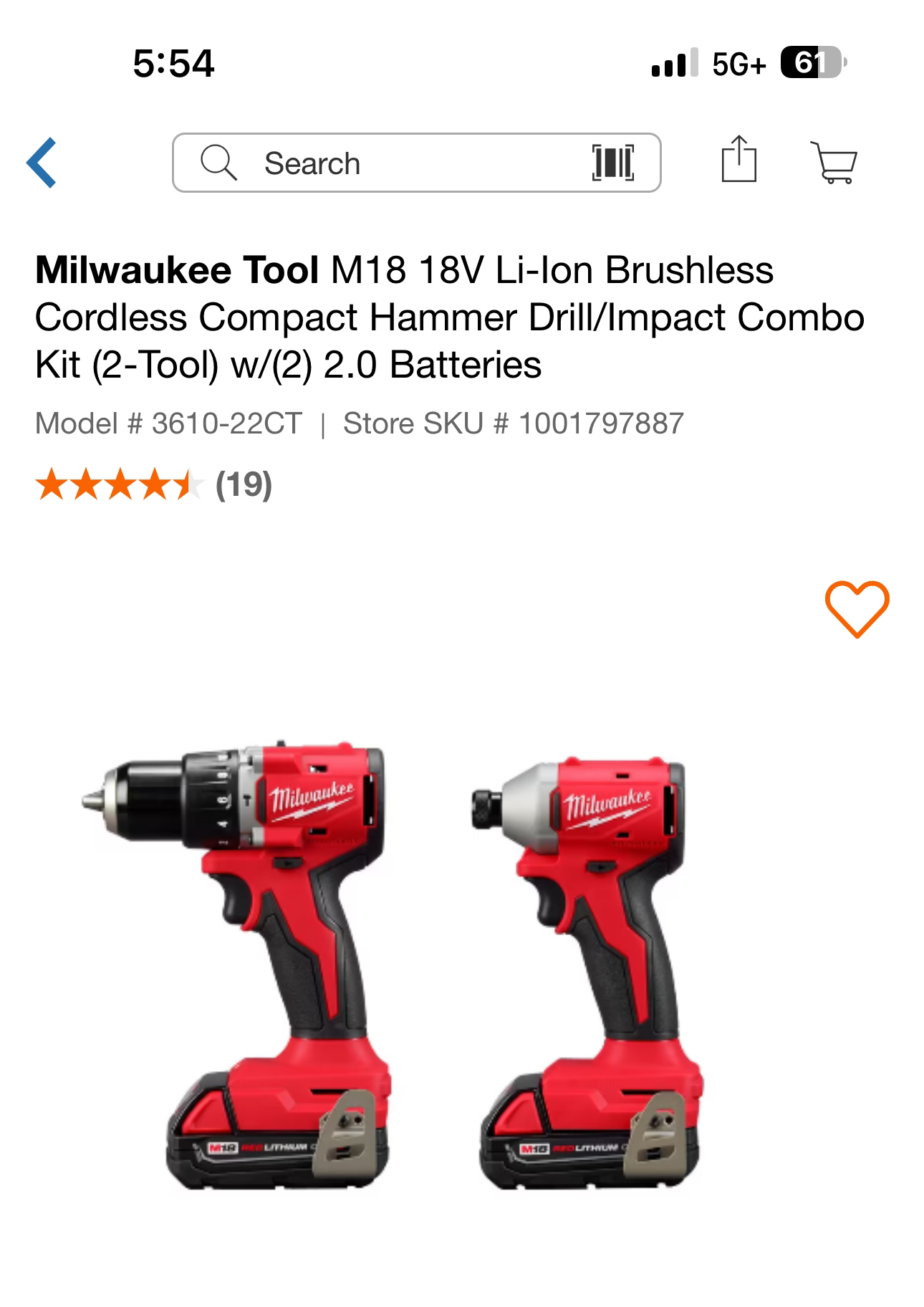 milwaukee impact drill mini kit