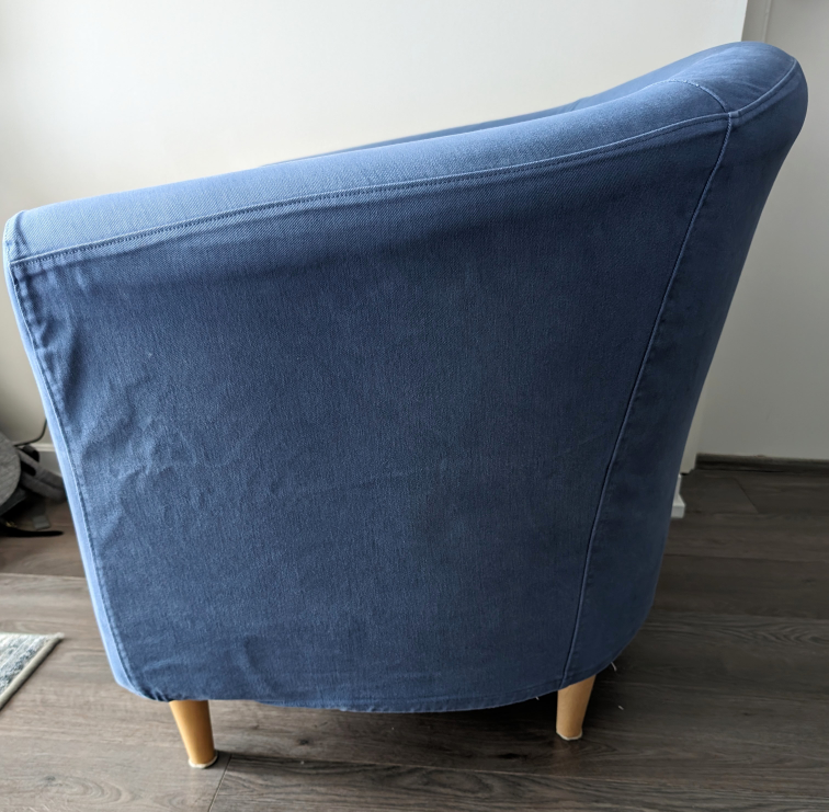 Blue Tub Chair from IKEA image indicator(3)